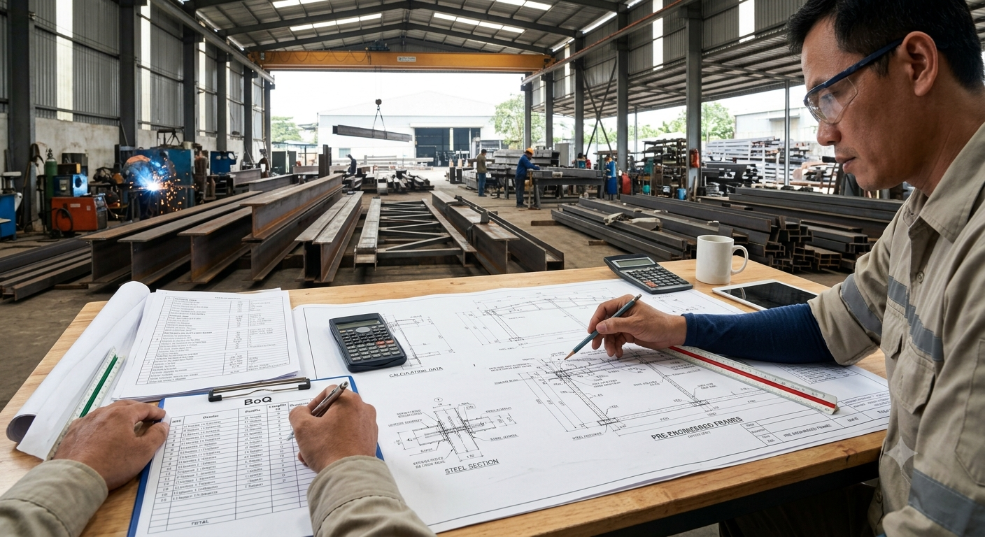 Initial Technical Design Drawings and Material Breakdown