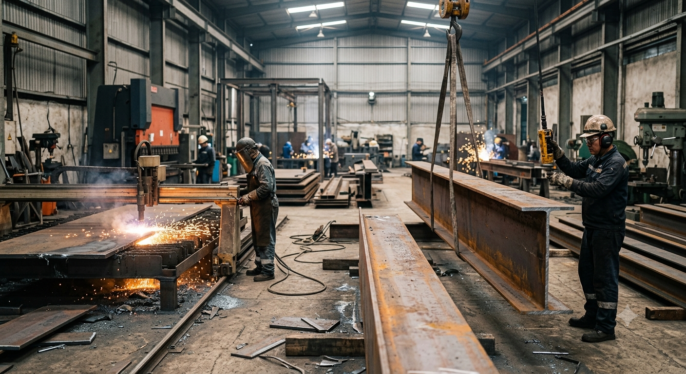 Rough Machining and Component Formation
